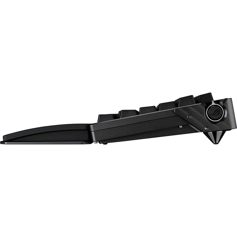 Клавіатура ASUS ROG Azoth Extreme NX Snow RGB Black (90MP03MA-BKUA01) Додатково Ресурс натискання клавіш: 70 млн; Aura Sync; Гаряча заміна перемикачів; Налаштування підсвічування