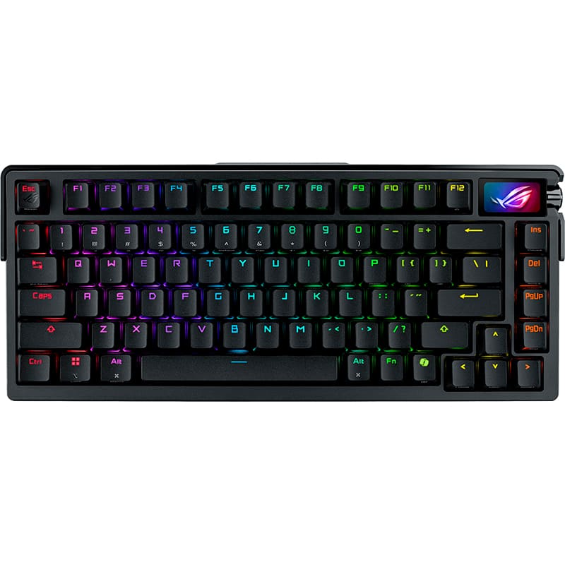 Покупка Клавіатура ASUS ROG Azoth Extreme NX Snow RGB Black (90MP03MA-BKUA01)