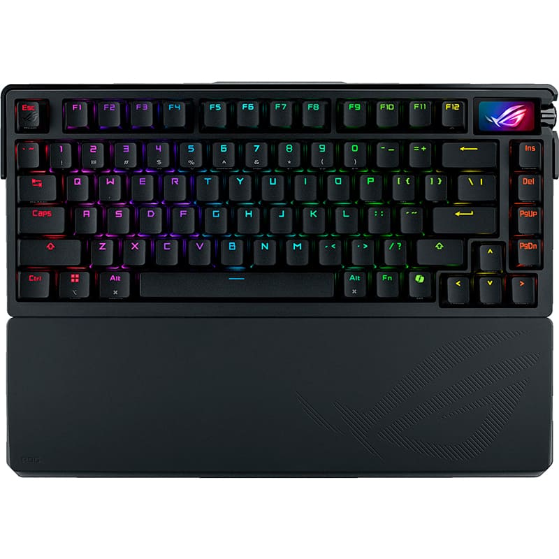 Клавіатура ASUS ROG Azoth Extreme NX Snow RGB Black (90MP03MA-BKUA01) Клавіатура ASUS ROG Azoth Extreme NX Snow RGB Black (90MP03MA-BKUA01)