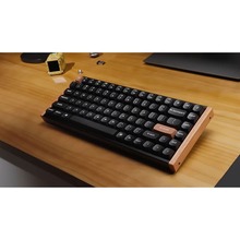 Клавіатура KEYCHRON K2HE Gateron Double-Rail Magnetic Nebula QMK RGB Black (K2H-F1-UA)