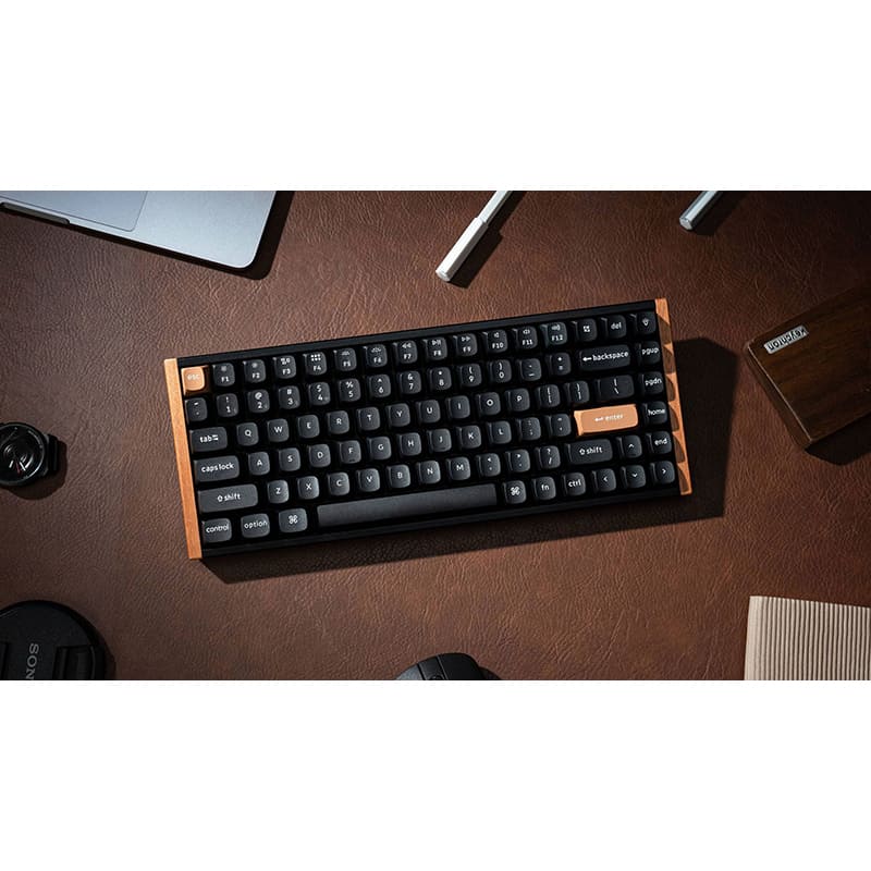 Замовити Клавіатура KEYCHRON K2HE Gateron Double-Rail Magnetic Nebula QMK RGB Black (K2H-F1-UA)