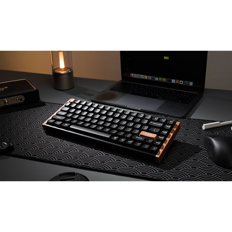 Покупка Клавіатура KEYCHRON K2HE Gateron Double-Rail Magnetic Nebula QMK RGB Black (K2H-F1-UA)