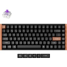 Клавіатура KEYCHRON K2HE Gateron Double-Rail Magnetic Nebula QMK RGB Black (K2H-F1-UA)