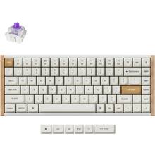Клавиатура Keychron K2HE Gateron Double-Rail Magnetic Nebula QMK Hot-Swap White (K2H-Q1-UA)