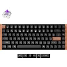 Клавиатура Keychron K2HE Gateron Double-Rail Magnetic Nebula QMK Hot-Swap Black (K2H-J1-UA)