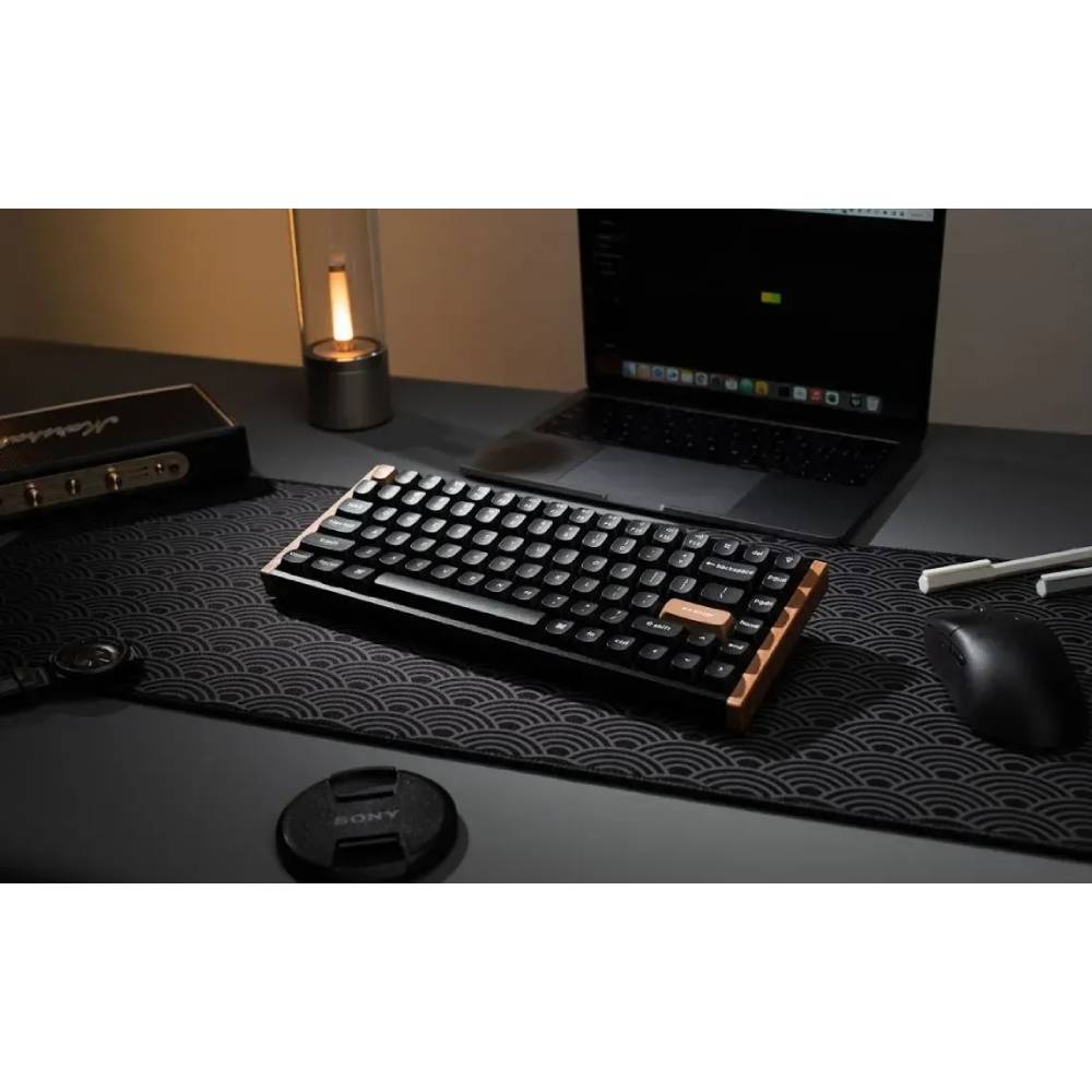Клавиатура Keychron K2HE Gateron Double-Rail Magnetic Nebula QMK Hot-Swap Black (K2H-J1-UA) Класс игровая