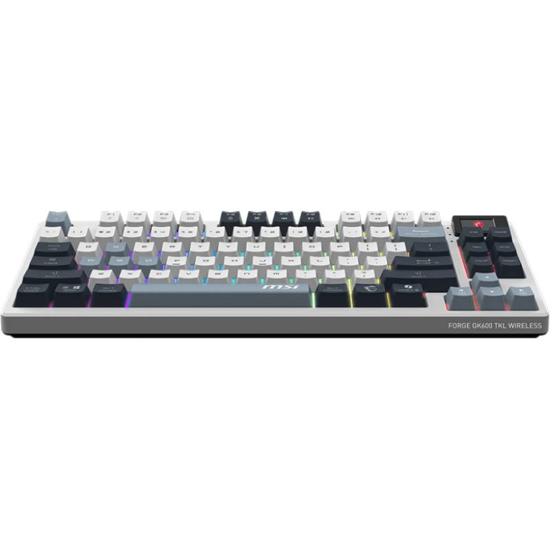 Клавиатура MSI FORGE GK600 TKL W SKY UA Mechanical Linear White (S11-43UAP01-HH9) Комплектация  Документация, клавиатура