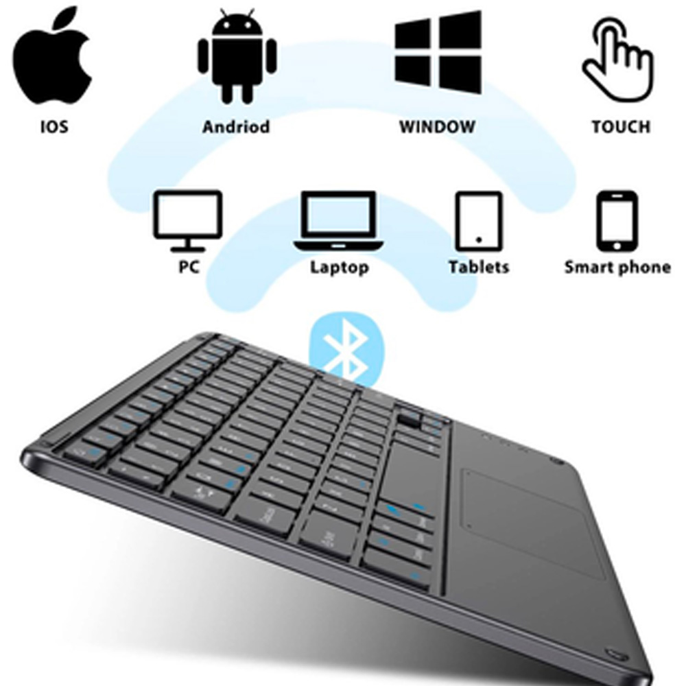 Внешний вид Клавиатура BECOVER TouchPad Black (713401)