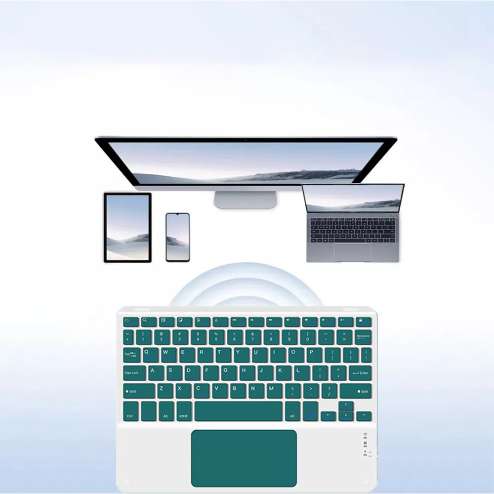 Клавиатура BECOVER TouchPad Dark Green (713404) Конструкция мембранная