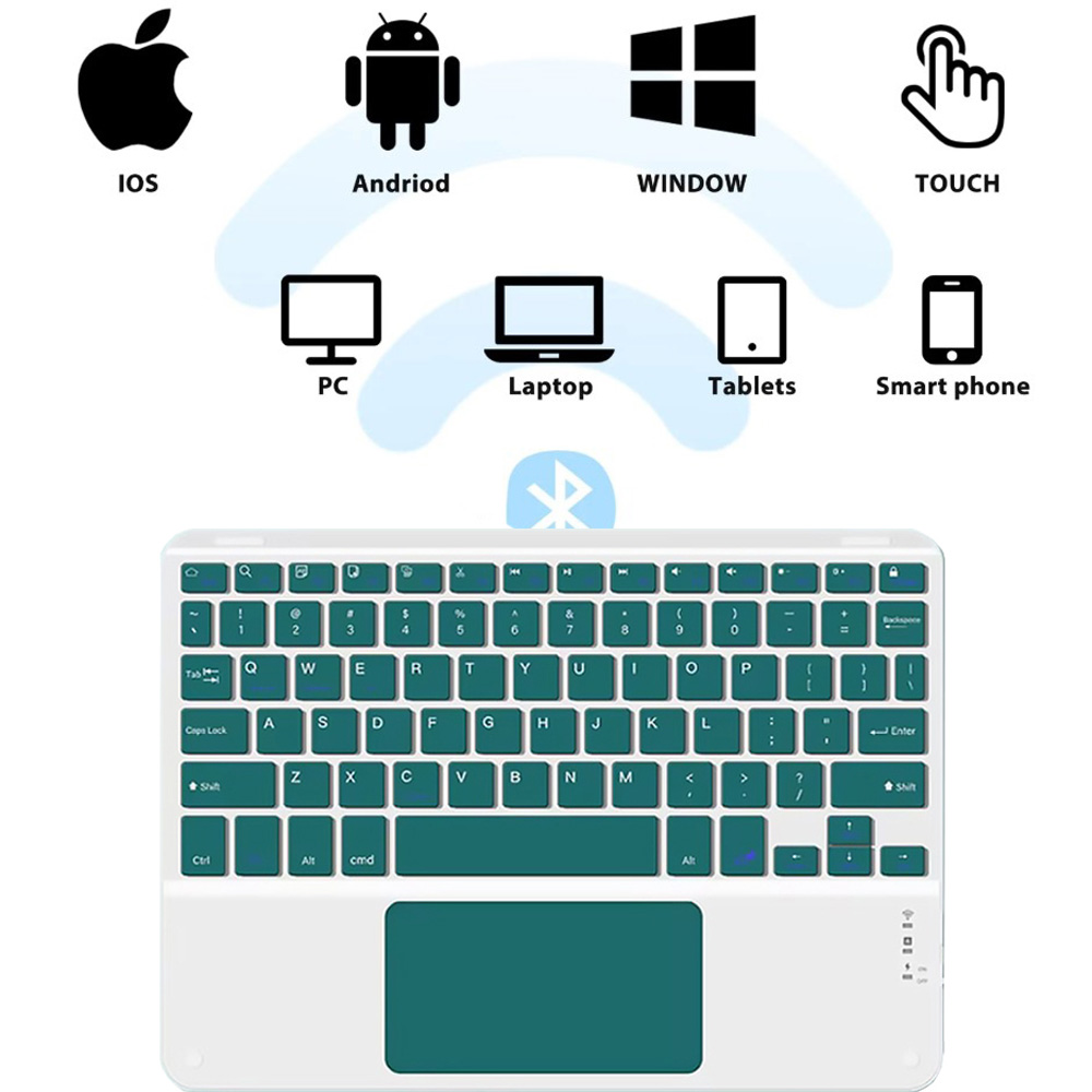 Внешний вид Клавиатура BECOVER TouchPad Dark Green (713404)