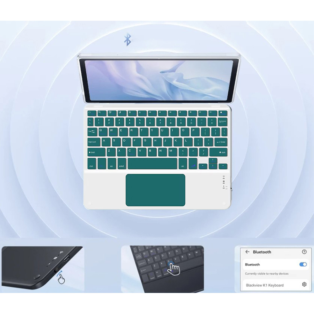 Клавиатура BECOVER TouchPad Dark Green (713404) Комплектация клавиатура