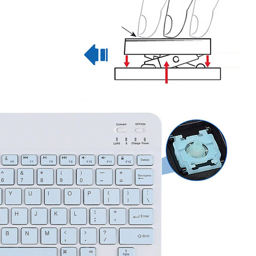 Заказать Клавиатура BECOVER 713407 Light Blue
