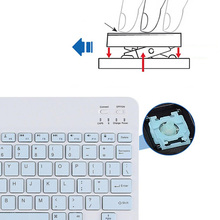 Клавиатура BECOVER 713407 Light Blue