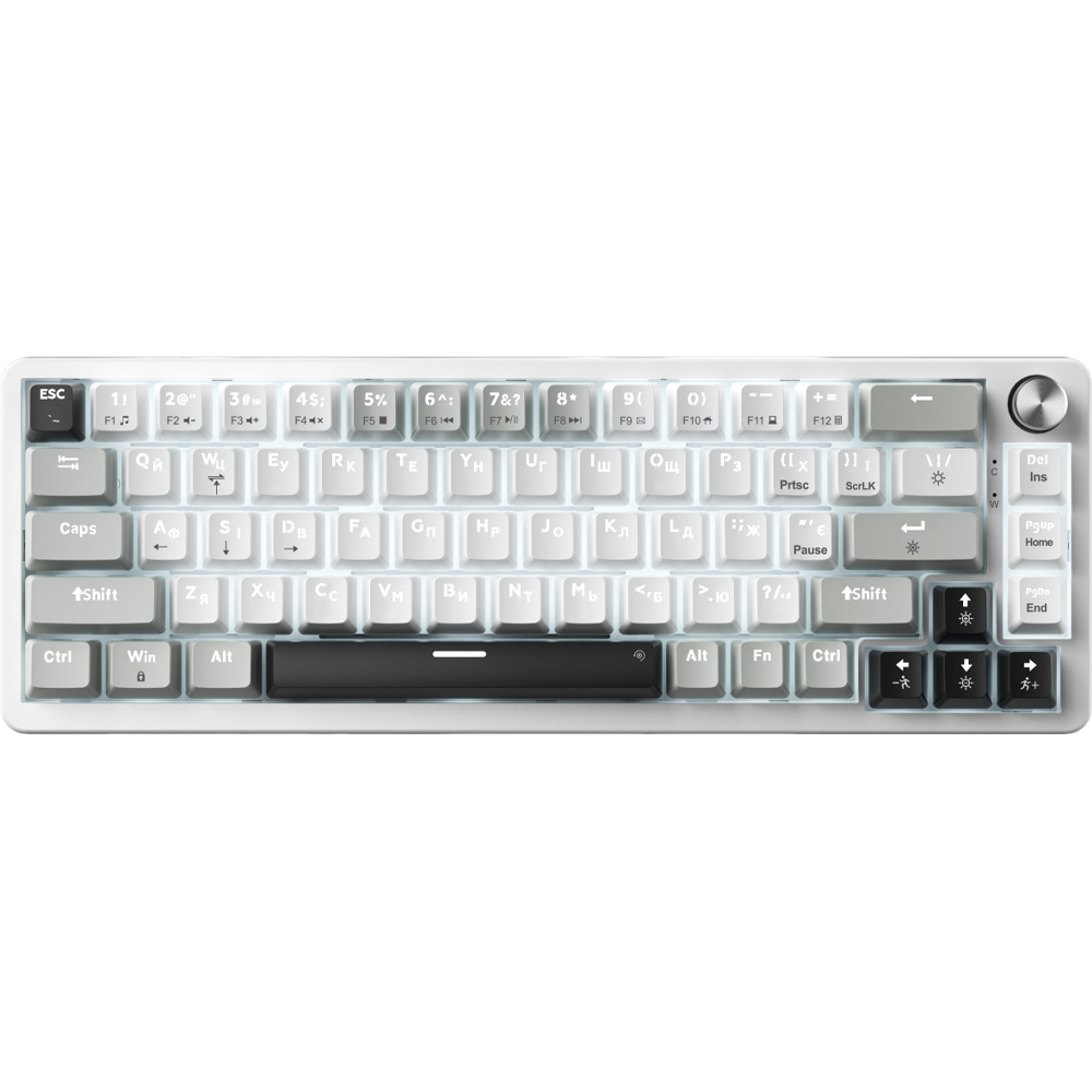 Клавіатура GAMEPRO Genesis Silverlight White (MK116)