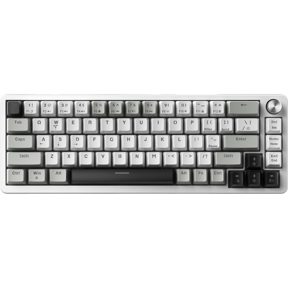 Клавіатура GAMEPRO Genesis Silverlight White (MK116) Конструкція механічна