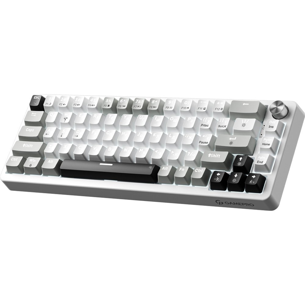 Клавіатура GAMEPRO Genesis Silverlight White (MK116) Клас ігрова