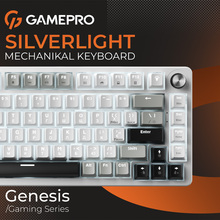 Клавіатура GAMEPRO Genesis Silverlight White (MK126)