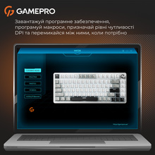Клавіатура GAMEPRO Genesis Silverlight White (MK126)