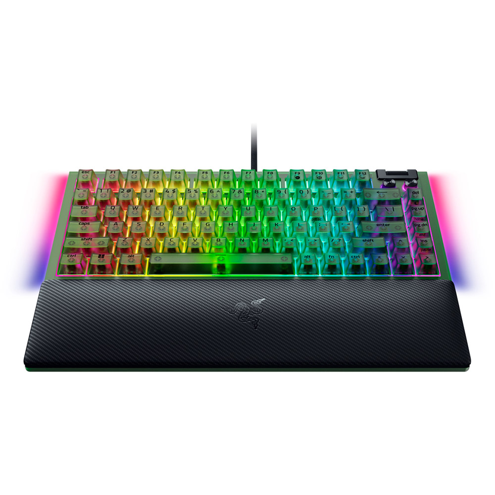 Клавіатура RAZER BlackWidow V4 75% Phantom Green (RZ03-05003300-R3M1) Комплектація клавіатура