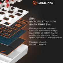 Клавіатура GAMEPRO Genesis Infinity outem swithes Black/White (MK130BW)
