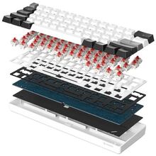 Клавіатура GAMEPRO Genesis Infinity outem swithes Black/White (MK130BW)