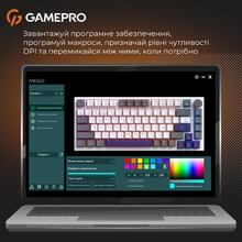Клавіатура GAMEPRO Genesis Warden outemu swithes Gray/White (MK160P)