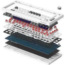 Клавіатура GAMEPRO Genesis Warden outemu swithes Gray/White (MK160P)