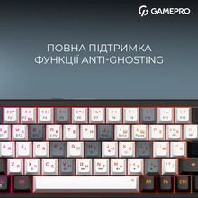 Клавіатура GAMEPRO Asgard Valhalla 65% RGB Black/White (MK210B Pro)