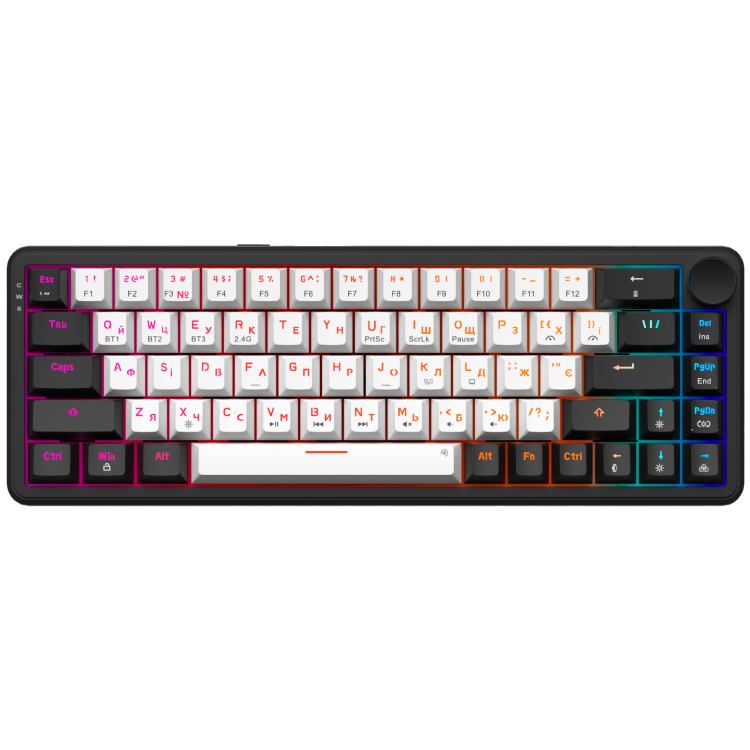 Клавиатура GAMEPRO Asgard Valhalla 75% RGB Black/White (MK160B Pro) Комплектация клавиатура