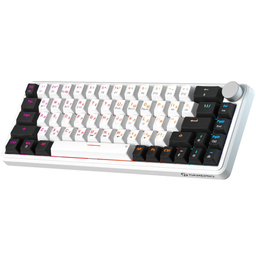 Клавіатура GAMEPRO Asgard Valhalla 65% RGB White/Black (MK210W Pro) Комплектація клавіатура
