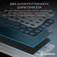 Клавіатура GAMEPRO Asgard Valhalla 75% RGB White/Black (MK160W Pro)
