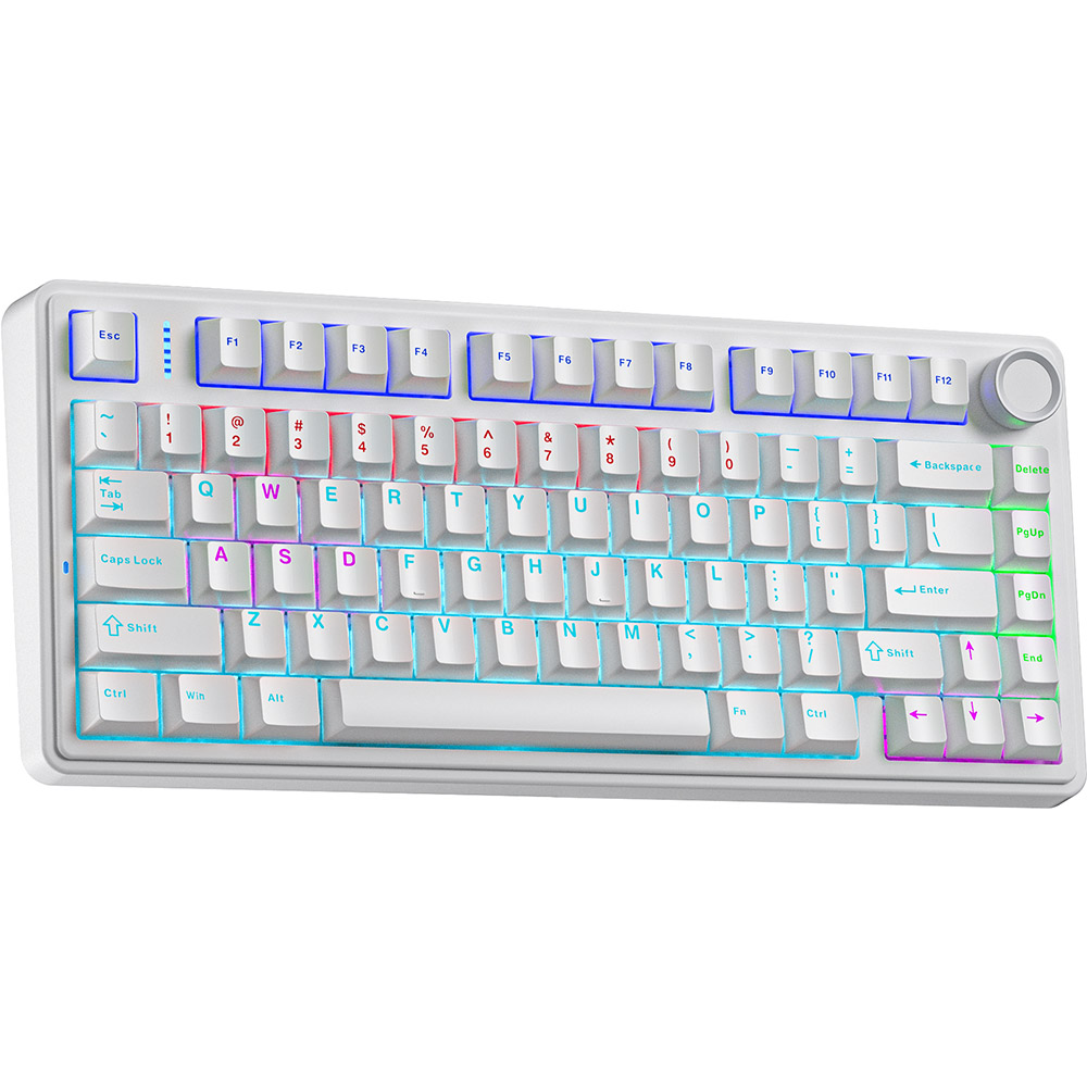 Клавіатура AULA F75 KRGD Red USB White EN/UA (6948391203225) Комплектація клавіатура