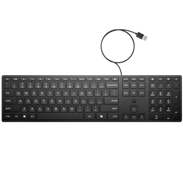 Клавіатура HP 320K Black (9SR37UT)