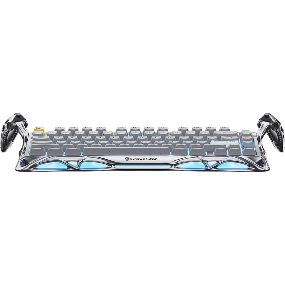 Клавіатура GRAVASTAR Mercury K1 Pro Grey (GSK1PRO_GRY) Комплектація Клавіатура, USB-приймач, кабель USB Type-C - USB Type-A, USB-кабель, документація, пулер для зняття клавіш, змінні PBT-ковпачки (4шт.), щітка, серветка