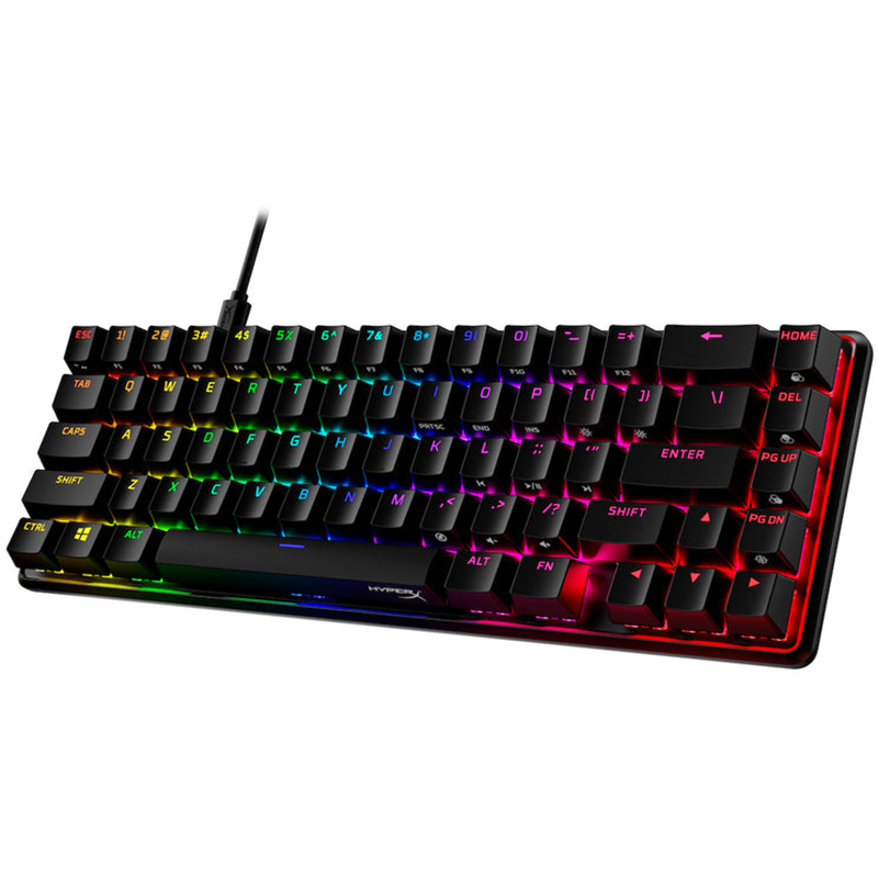 Клавиатура HYPERX Alloy Origins 65 Black (4P5D6AA) Класс игровая