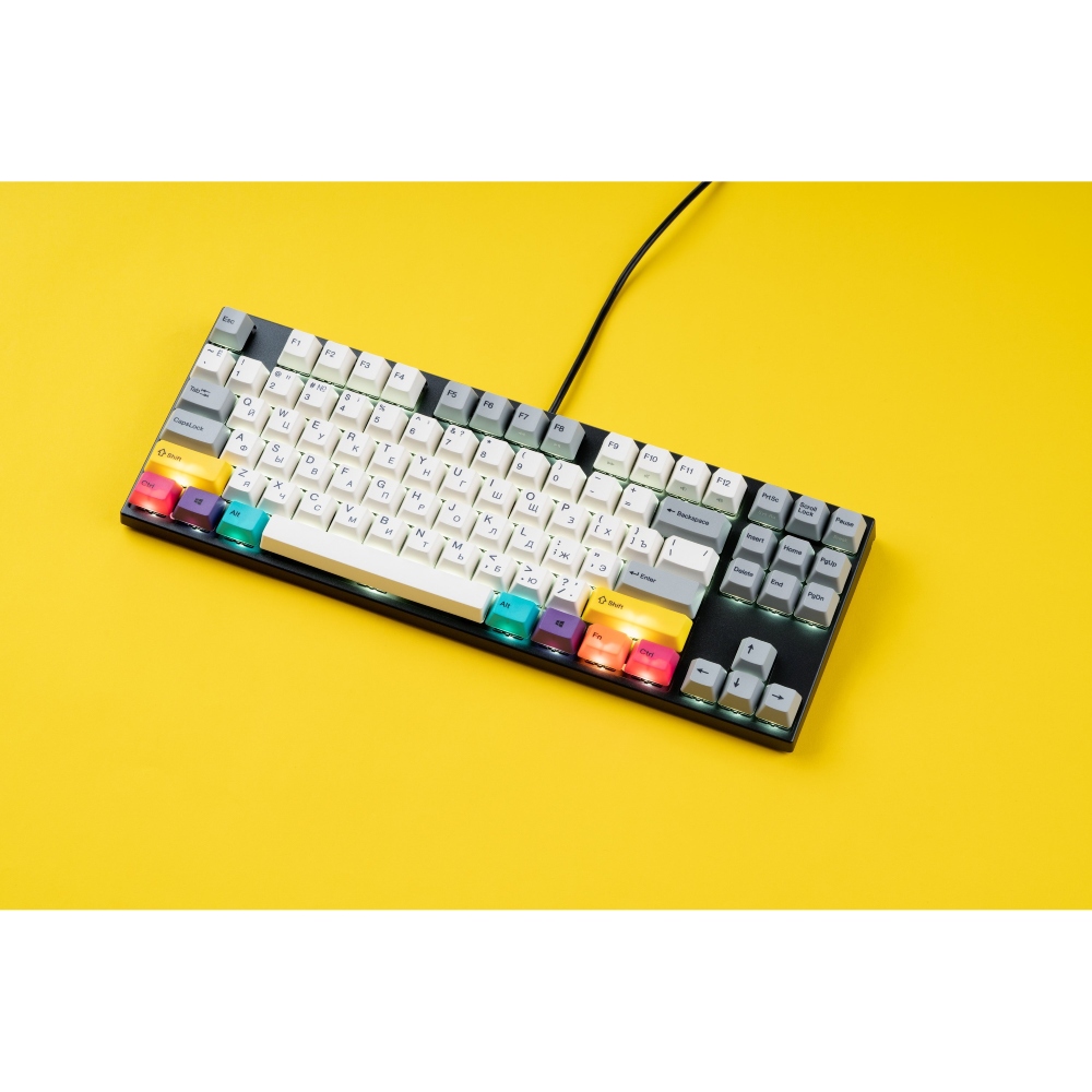 Изображение Клавиатура VARMILO APT87 CMYK C-TK Brown White Led (A92A024D3A5A17A007)
