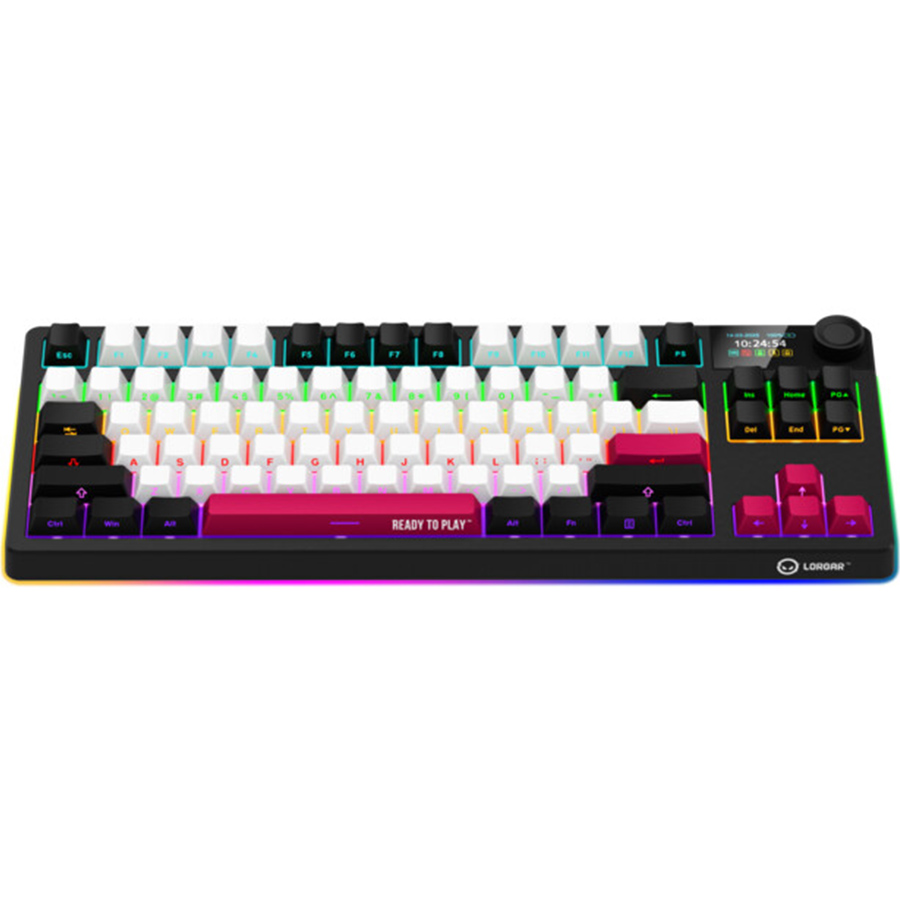 Клавиатура LORGAR KBP70TKLW Wireless TKL Mechanical Pro Black-Red (LRG-KBP70TKLW-BK-US) Комплектация клавиатура