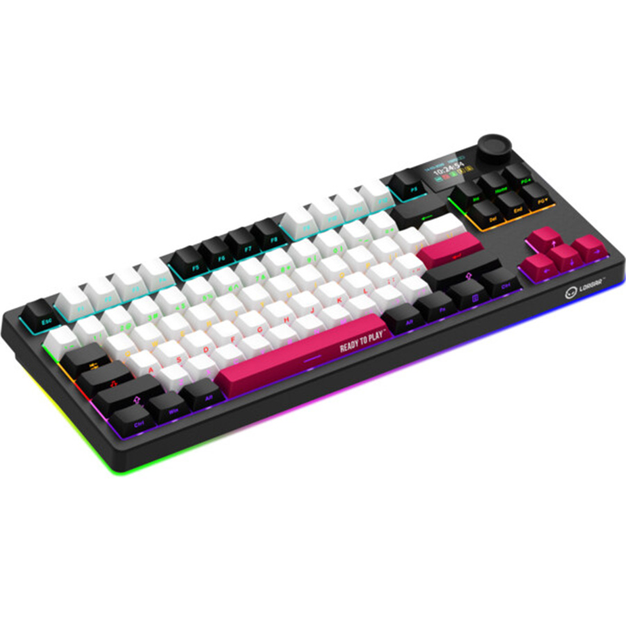 Фото Клавиатура LORGAR KBP70TKLW Wireless TKL Mechanical Pro Black-Red (LRG-KBP70TKLW-BK-US)