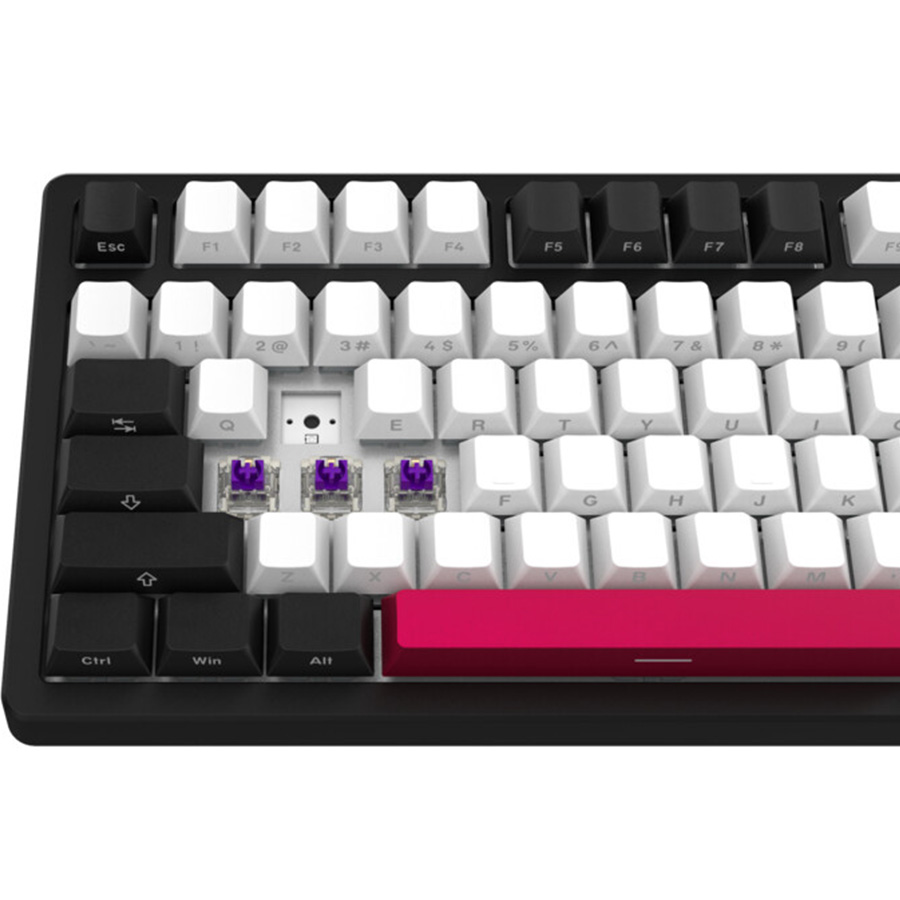 В Украине Клавиатура LORGAR KBP70TKLW Wireless TKL Mechanical Pro Black-Red (LRG-KBP70TKLW-BK-US)