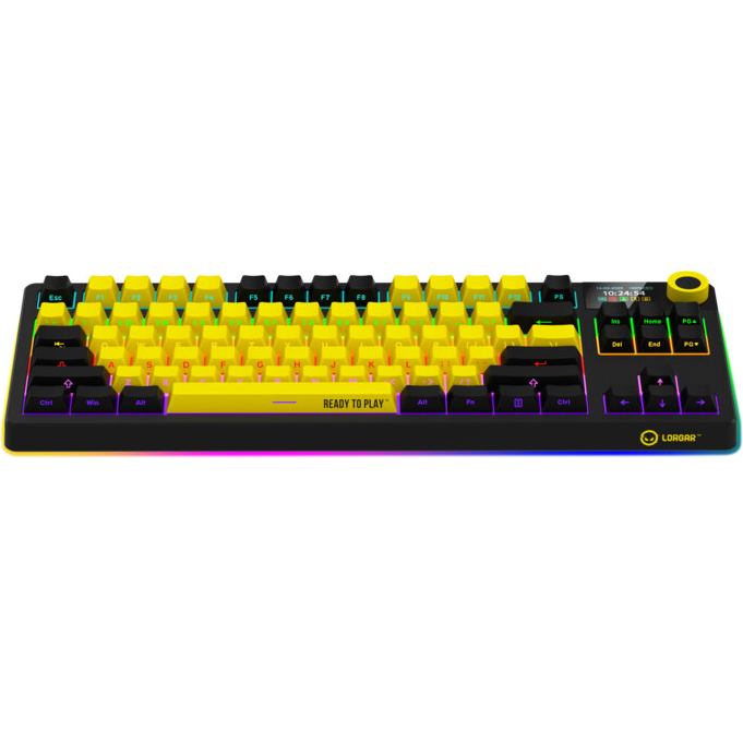 В інтернет магазині Клавіатура LORGAR KBP70TKLW TKL Mechanical Pro Black-Yellow (LRG-KBP70TKLW-YL-US)