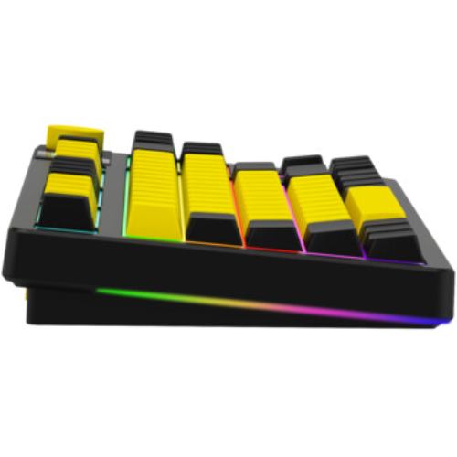Клавіатура LORGAR KBP70TKLW TKL Mechanical Pro Black-Yellow (LRG-KBP70TKLW-YL-US) Клас мультимедійна