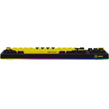Клавіатура LORGAR KBP70TKLW TKL Mechanical Pro Black-Yellow (LRG-KBP70TKLW-YL-US)