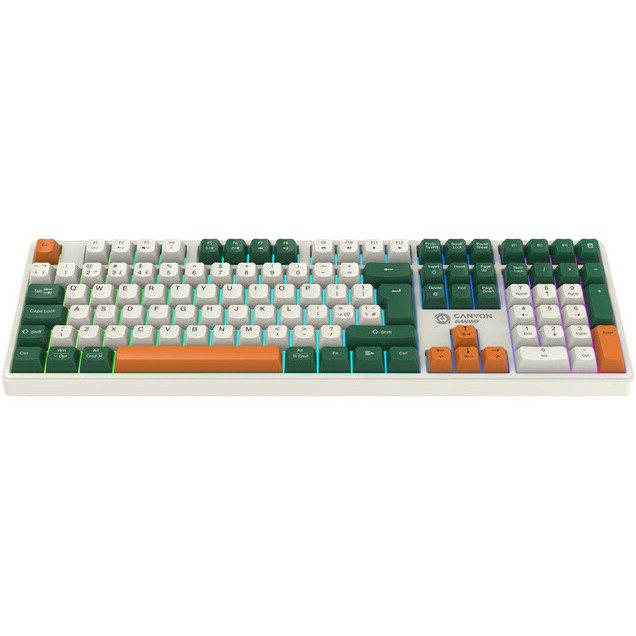 Клавиатура CANYON Shadder GKW-11 White (CND-SKBW11) Комплектация клавиатура