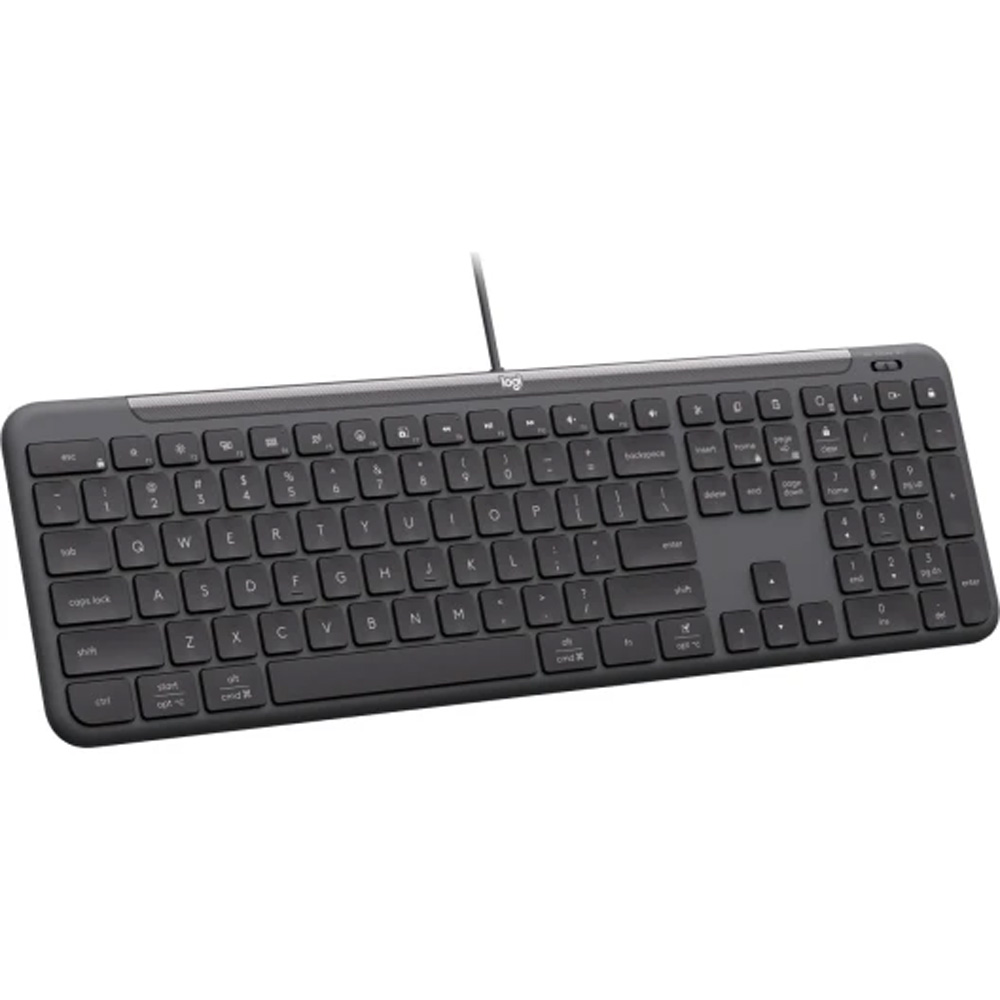 Клавіатура LOGITECH Signature Slim K620 GRAPHITE (920-013333) Підключення дротове