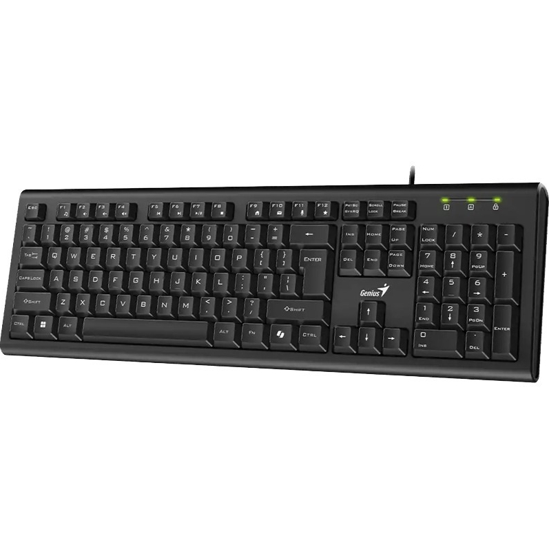 Клавіатура GENIUS KB-113 Black (31300018407) Додатково Клавіша AI Copilot для активації помічника Copilot (для Windows 11 та вище)