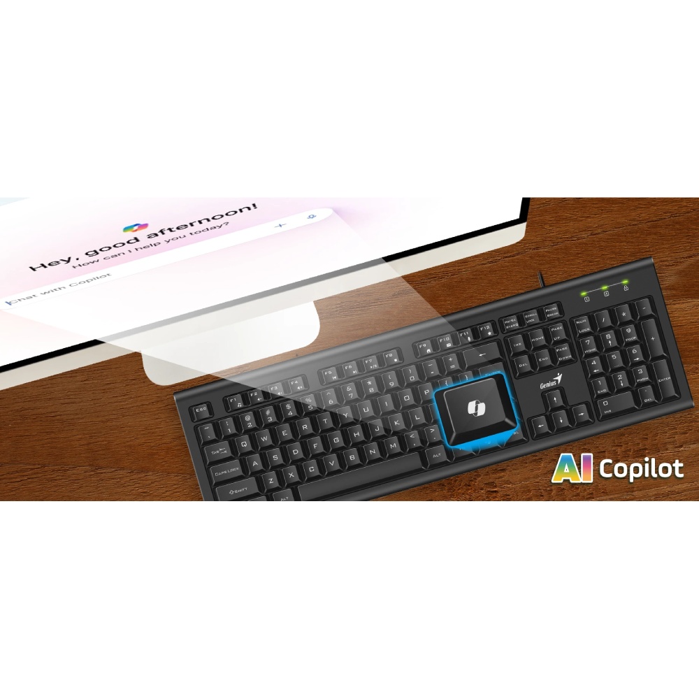 Клавіатура GENIUS KB-113 Black (31300018407) Конструкція мембранна