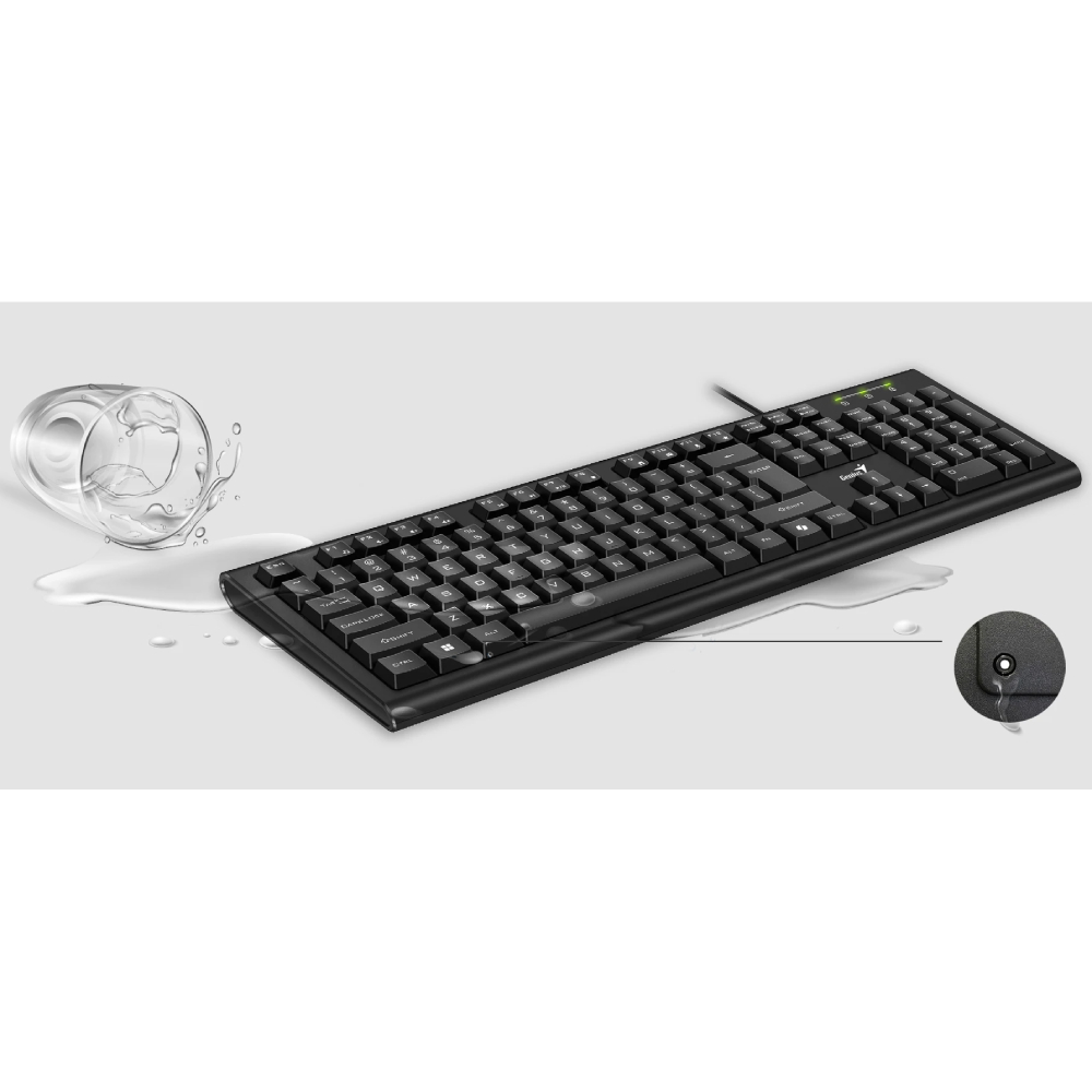 Зовнішній вигляд Клавіатура GENIUS KB-113 Black (31300018407)