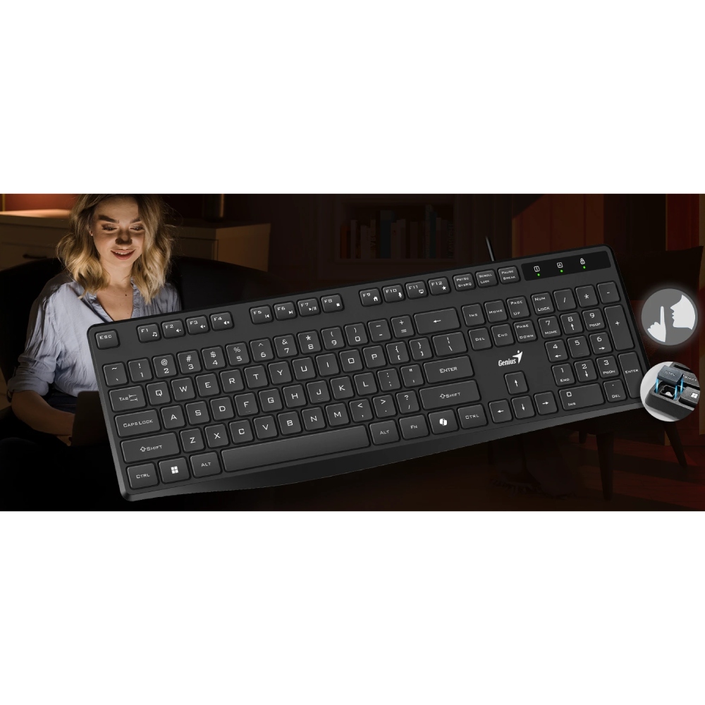 Фото Клавиатура GENIUS KB-117S Black (31300017409)