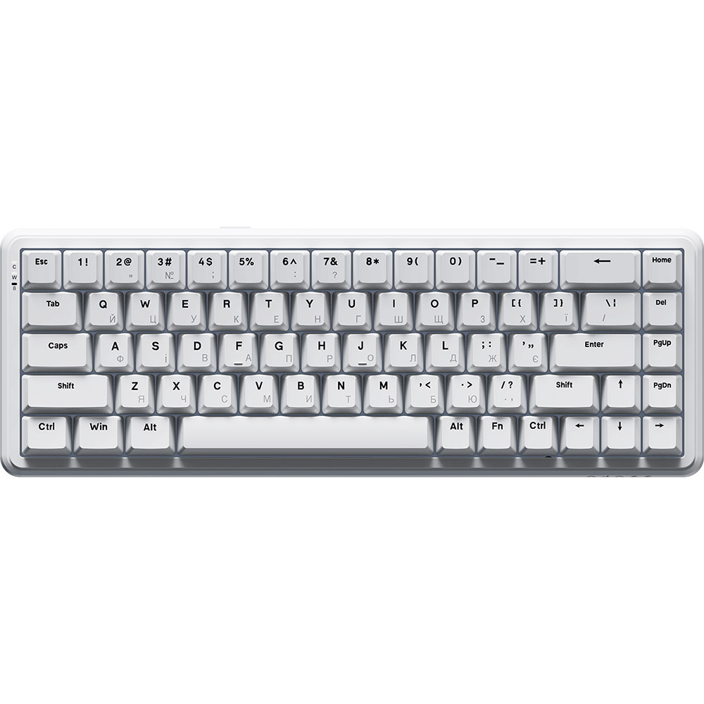 Клавиатура AJAZZ AK680 MAX RGB Magnetic Switches White (AK680-WM-W-A)