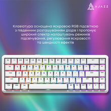 Клавиатура AJAZZ AK680 MAX RGB Magnetic Switches White (AK680-WM-W-A)